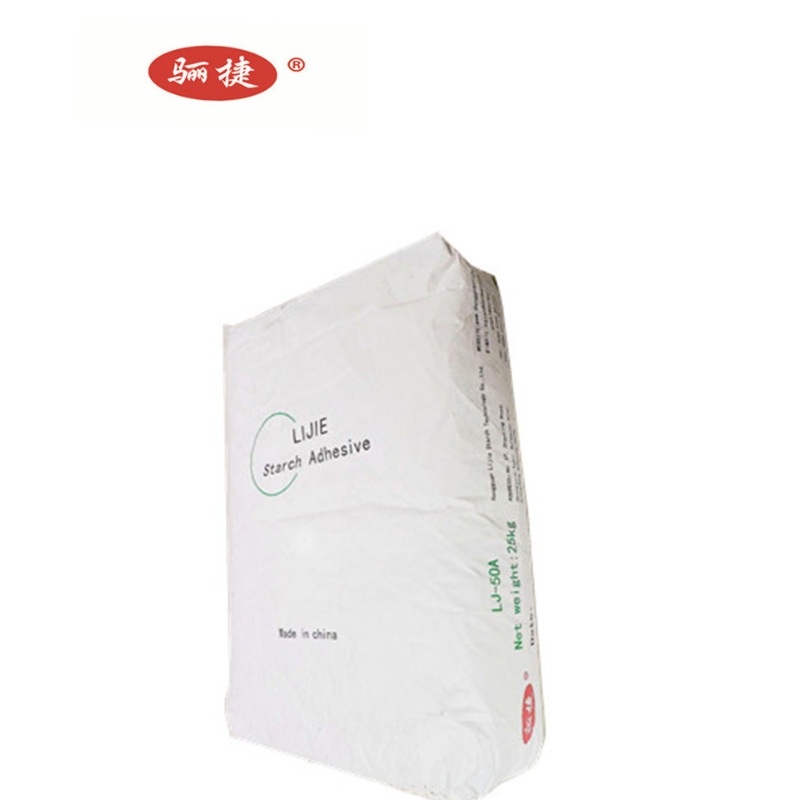 セメント紙バッグ，ボトムマシーン用のニューラル澱粉接着剤